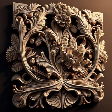 3D model ornate (STL)